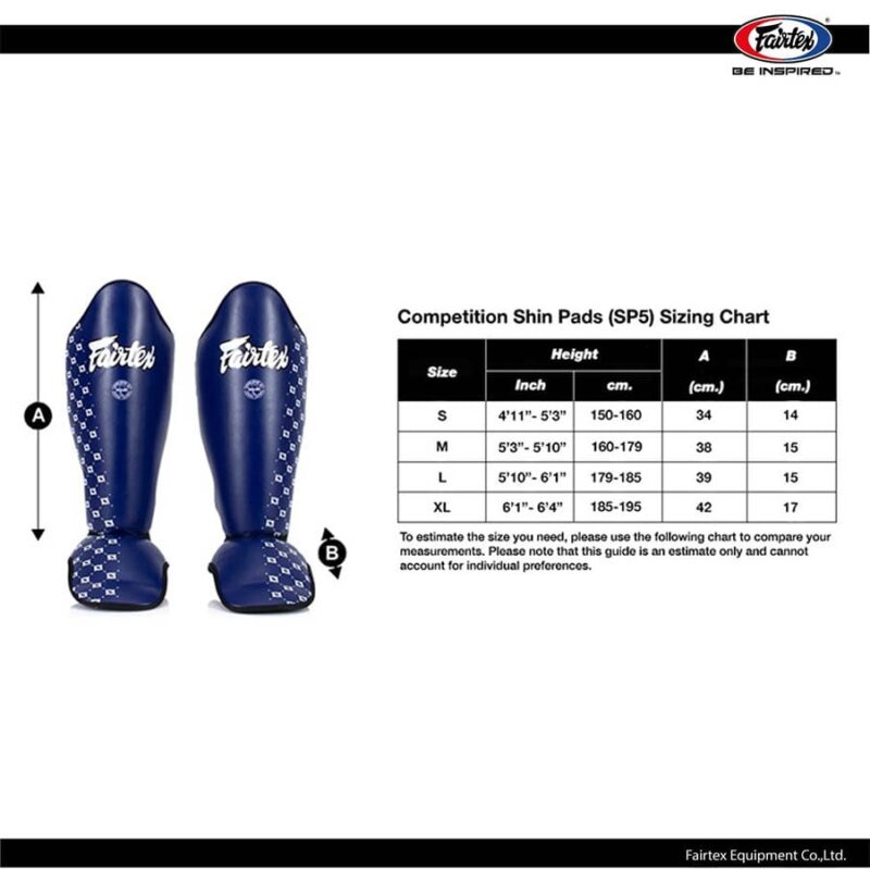 Fairtex SP5 Competition Shin Guards – Muay Thai Fight Shop