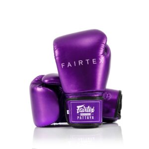 Fairtex BGV22 Metallic Boxing Gloves Purple