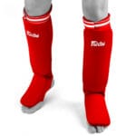 fairtex elastic shin pads SPE1 Red